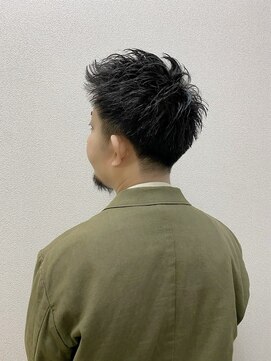 ヒロギンザ 青山店(HIRO GINZA) ツーブロックアップバング