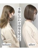 髪質改善＊大人かわいいコテ巻き＊デジタルパーマ【Zina 西新】