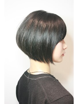 ヘア デザイン リスク(HAIR DESIGN RISK) 【RISK 高橋勇太】三鷹 ショートカット 上手い束感ショートボブ