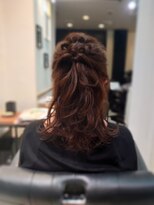 ムーヘアー MOU HAIR&nbsp;ナチュラルハーフアップ☆