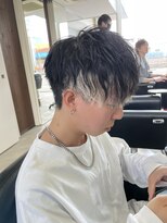 ヘアーアンドエステティック ヴェリス(hair&esthetic Velis) 【Velis】ホワイトベージュのインナーカラーマッシュ