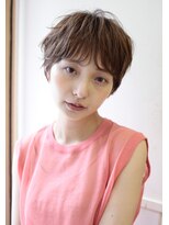 ネオリーブウリ 二子玉川店(Neolive uri)&nbsp;ショコラアッシュヘルシースタイルふんわりカール白髪ぼかし