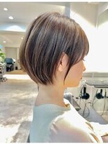 グラフ 日本橋(GRAFF)&nbsp;大人可愛い20代30代40代前下がりショートボブ【GRAFF日本橋】