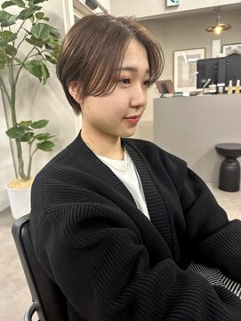 ヌークバイラヴェスト 四日市(neuk by lovest) 【アンニュイなこなれ感】ハンサムショート