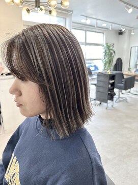 リベルテ 岡崎店(Liberte) アンブレラカラー♪グレージュ