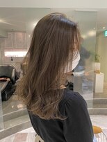 マシェリー バイ ロンド 金山(Ma cherie by Lond)&nbsp;ミルクティーグレージュ　ダブルカラー　ブリーチなし