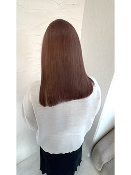 エルモ(ELMO.) ピンクコーラルカラー×髪質改善トリートメント