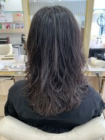 アッシュ 仙川店(Ash)&nbsp;50代　デジタルパーマ　ロングレイヤーカット
