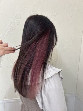 アップル(APPLE) インナーカラー☆ペールピンク