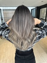 ロンドメリア 天神大名店(Lond Melia)&nbsp;小顔に見せるヘア/ワンレン/ボブウルフ/ネビージュ/黒髪カタログ