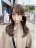 【人気No.1】カット＋髪質改善カラー＋バイカルテトリートメント￥16,500～