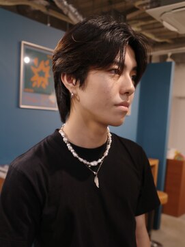 ヨー(Yoh-) 【メンズショート/阿部達哉】ニュアンスパーマ/韓国/パーマ