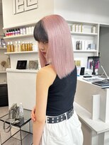 ペレ 渋谷(PELE)&nbsp;前髪/アンブレラカラー/こなれミディ/イメチェン/ウェーブパーマ