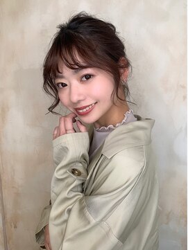 ニスル 町田店(NISURU) 似合わせカット/大人ガーリー/ダークアッシュ/着物/町田/町田駅