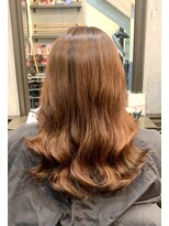 ジョージグランデ(JO-JI grande)&nbsp;20代30代40代/コテ巻き風パーマ/トリートメント/レイヤーカット