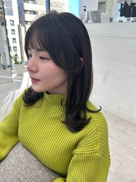 ビューナゴヤ 名駅(VIEW NAGOYA) 顔まわりカット/似合わせカット/レイヤーカット/おくれ毛