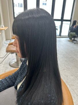 シカ 神戸三宮元町店(Cica) 神戸　三ノ宮　元町　髪質改善　 透明感カラー