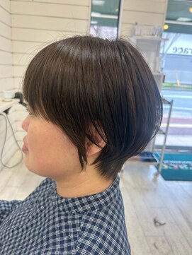 テラス ヘアアンドボタニカル(terrace) terrace岩政/くびれショート/30代40代/姪浜
