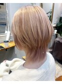 ハイトーンショートウルフ