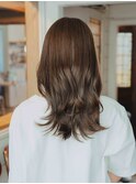 ミディアムレイヤー【髪質改善/ヘッドスパ/カラー/いわき】