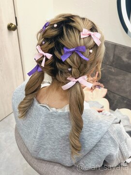 クランルシェ(clan luce) コロネツイン/心斎橋ヘアセット