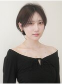 ハイライト白髪染め白髪ぼかしショートボブレイヤー40代横浜関内