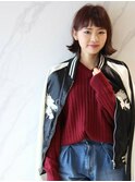 ■M.SLASHセンター南・14-3■ラブカジュアル切りっぱなしボブ
