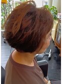 ボブスタイル ミディアムヘア