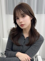 アマトウキョウスマートサロン(AMA TOKYO×Smart Salon)&nbsp;くびれレイヤー/顔まわりカット/レイヤーカット/小顔ヘア