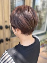 チョコレート(chocolate)&nbsp;髪質改善大人可愛い20代30代40代50代ショートボブ