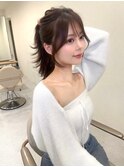 韓国ヘア/レイヤーカット/髪質改善/顔まわり/前髪/くびれヘア