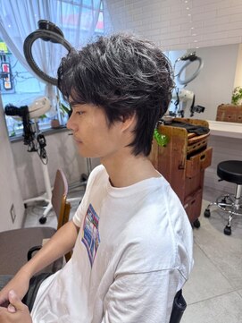 キャンバス バイ ネオリーブ 横浜西口(Canvas by neo.) メンズウルフ/ウルフパーマ/メンズパーマ