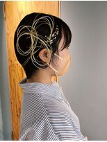 ミッシュバイアーバン(misch by urban.)&nbsp;卒業式ヘアセット/ショート