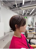 乾かして決まるショートボブ/丸みショート/レイヤーカット
