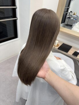 透明感カラー/ブラウンベージュ