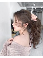 キティー サカエ(kiti SAKAE)&nbsp;グレージュ/レイヤーカット/ハッシュカット/オリーブベージュ/栄