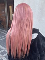 インフィニティー infinity HAIR SPACE BLOOM&nbsp;ピンクベージュ/暖色カラー/ブリーチカラー/ダブルカラーカラー