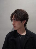 レタッチバイフィフス(RETOUCH by fifth)&nbsp;原宿センターパートシャドウルーズパーマフェザーショート