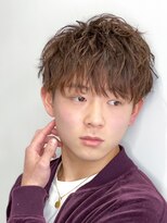 エルマーク 四条烏丸(L-MARK) メンズパーマ/ツイストスパイラル/サーフカール/men's/眉毛