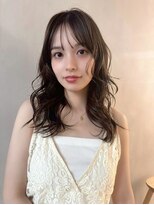 フォト 新宿三丁目(foto) 大人ガーリー/似合わせカット/ミディアムレイヤーカット/新宿