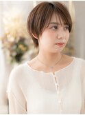 スモーキーカラー韓国風小顔レイヤーショートc8浦和20代30代40代