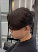 MEN’S HAIR/刈り上げセンターパート