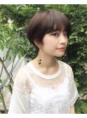 大人ショート/丸みショート/小顔/髪質改善/千駄ヶ谷/北参道