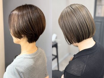 クララジャパン ハカタエキマエ(CLALA JAPAN Hakataekimae)の写真/【髪質改善×ショート】ショートヘアでも驚くほど美髪に！髪質改善で扱いやすく、自信が持てるスタイルに♪