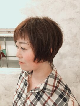 ボヌールヘア(BONHEUR HAIR) ボヌールヘアー綾瀬【YUKIE】タイトショートBOB