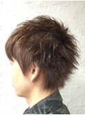 マッシュウルフ<ヒロ銀座/理容室/浜松町/メンズ>