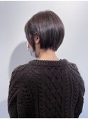 大人かわいいショートボブ〔新宿三丁目〕