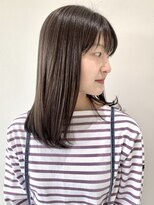 フォーク FOLK&nbsp;【FOLK】ミディアムでもハネにくいお手入れ簡単鎖骨ミディ♪