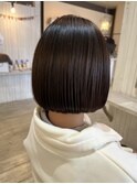 平行ボブスタイル