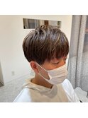 神戸メンズマッシュ ナチュラルハイライト